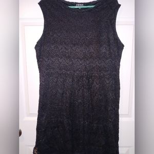 POOF New York Size 2X Mini Black Dress *EXCELLENT CONDITION*